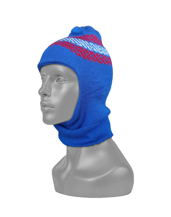 Acrylic Kids monkey cap blue